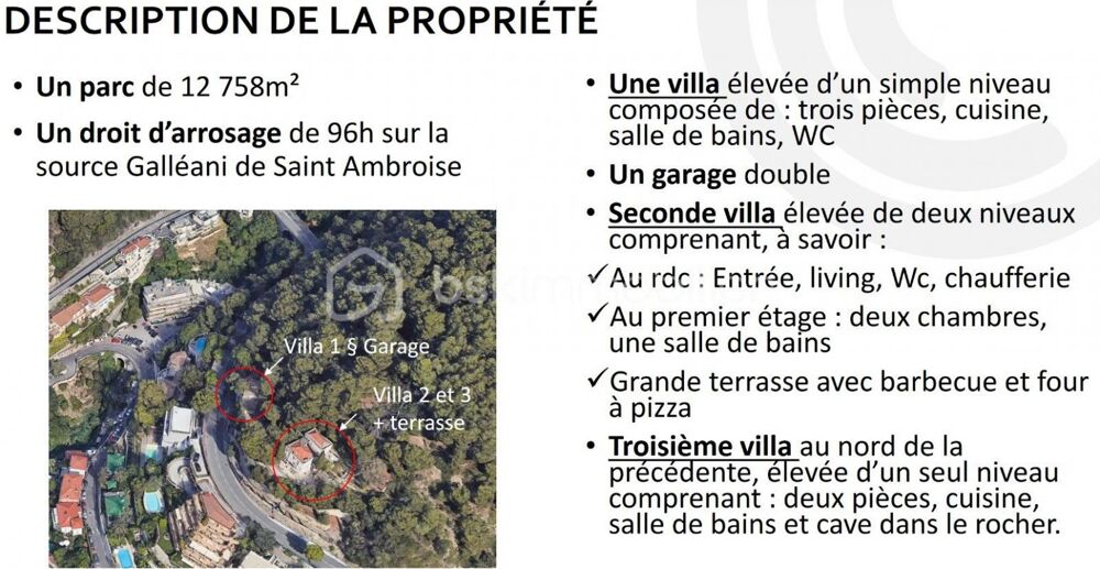  vendre  Villa Roquebrune-Cap-Martin (06190)