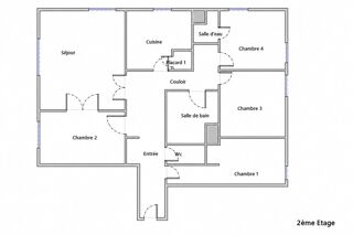  Appartement à vendre 5 pièces 96 m²