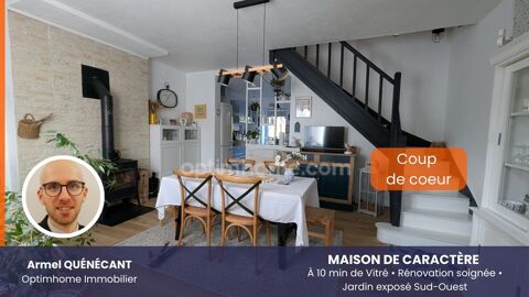   Maison de Caract�re R�nov�e � 96 m� � Proche Vitr� (35) Maison - 5 pi�ce(s) - 96 m�