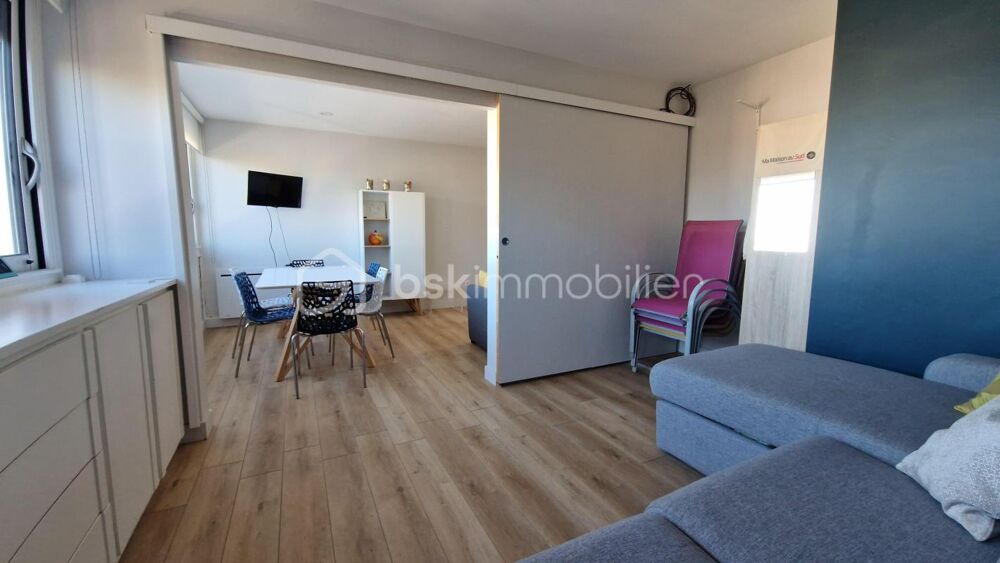 Vente Duplex/Triplex Carnon Est en 1ère Ligne-T2 avec terrasse vue mer et garage Carnon plage