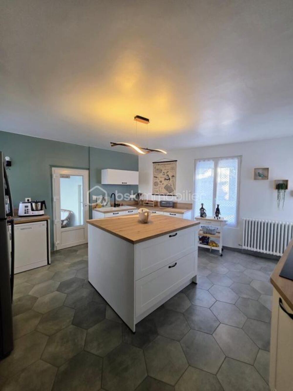 Maison de bourg de 190m2 avec terrain et Garage