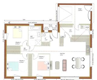  Maison � vendre 4 pi�ces 100 m�