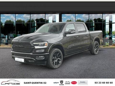 Dodge RAM 1500 CREW CAB 5.7L V8 HEMI Laramie Night Edition + Air Supen 2022 occasion Saint-Quentin 02100