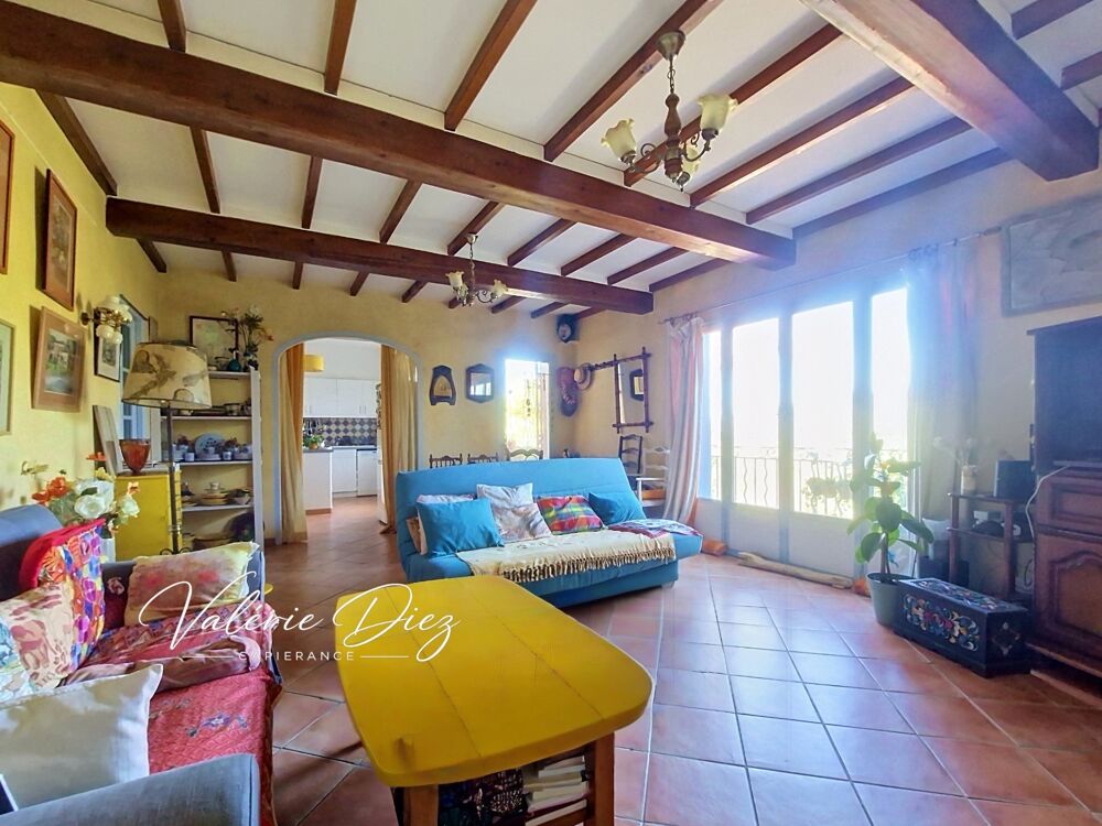 VENTE À TERME OCCUPÉE  Maison individuelle avec vue panoramique sur le Luberon  Apt