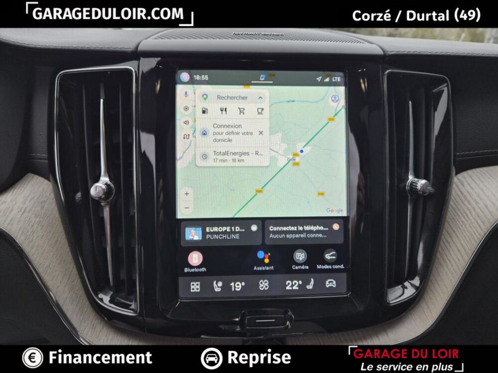 XC60 II B4 197 GearTronic 8 Inscription Luxe 2022 occasion 49140 Corz&eacute;