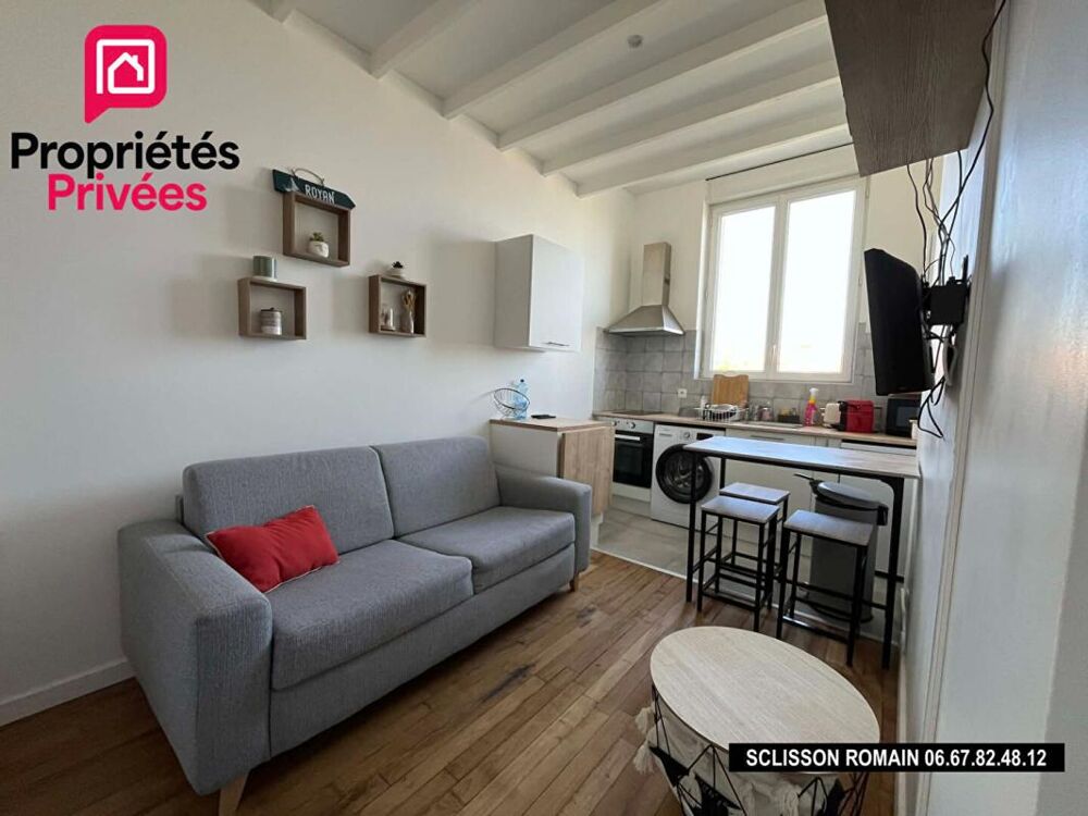 Appartement Royan 2 pièces - IDEAL PIED A TERRE - PROJET LOCATIF - SECTEUR PLAGE DE FONCILLON - PRIX 139 990 HAI