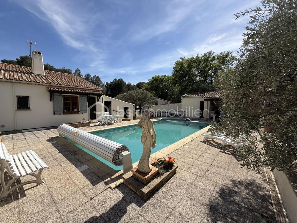 Propriété d'Exception - Quartier Résidentiel de PÉLISSANNE (DEPT13) - Villa Type 8 - 170 m2 - Terrain Arboré,Sécurisé - 1500M2 -