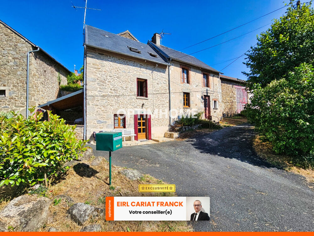 Vente Maison MAISON DE 68 M² AVEC DEPENDENCES, L'ENSEMBLE SUR 119 M² Fursac