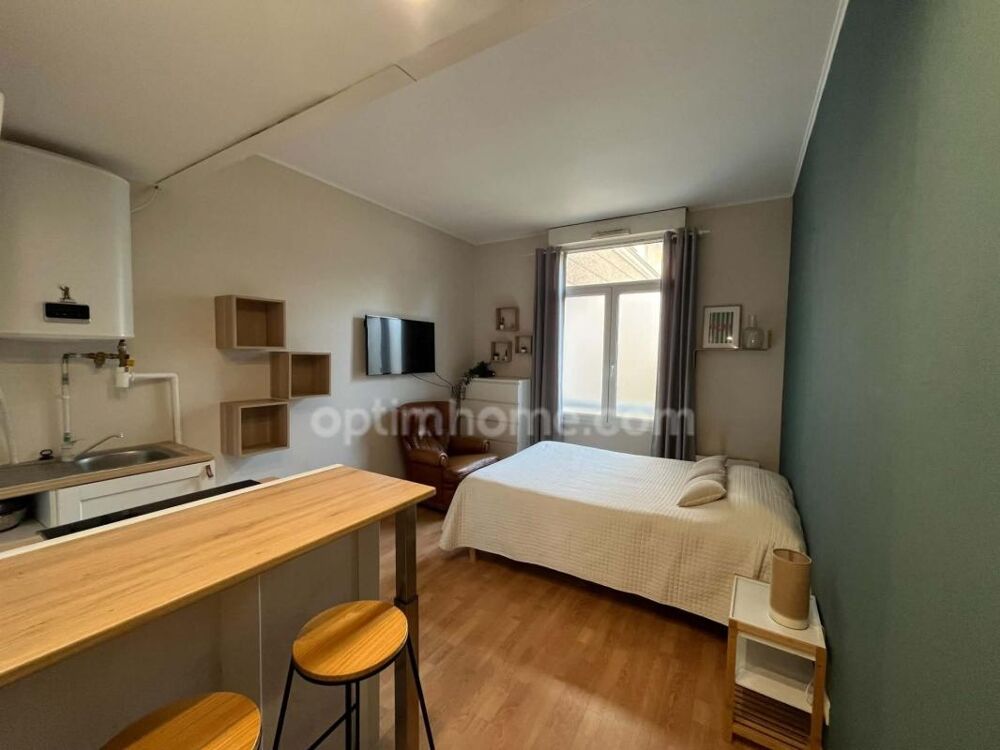 FRANCONVILLE (95, VAL D'OISE) - Studio meublé - 20,17 m² + cave - Coeur de ville - Proche gare (ligne H et RER C)