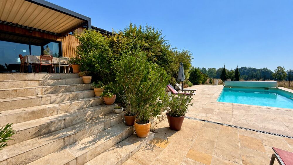 Vente Maison Villa contemporaine T6 avec piscine à moins de 10 minutes de CAHORS Cahors