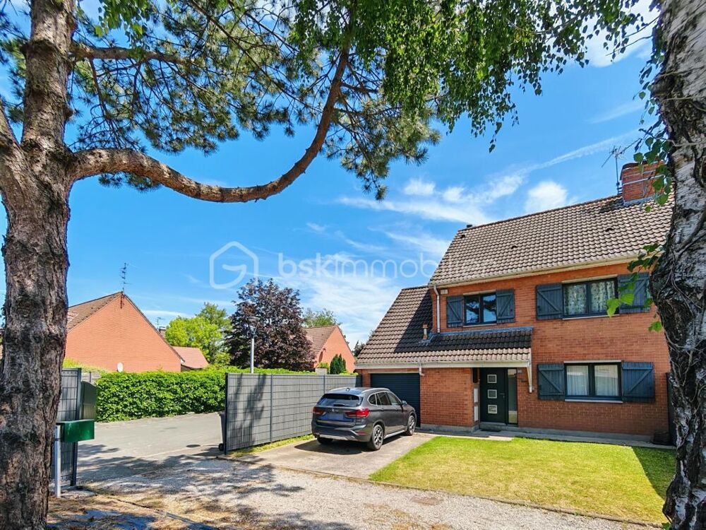 Vente Maison Maison semi-individuelle / 5 Chambres / Jardin / Garage / Plusieurs Stationnements privatifs / DPE C / TOP SECTEUR Houplin ancoisne
