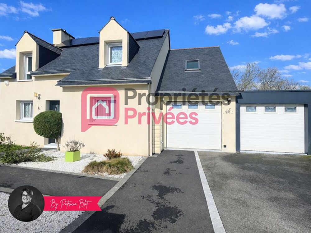 Maison 4 ch - 110 m² - DPE C - Double garage - Jardin