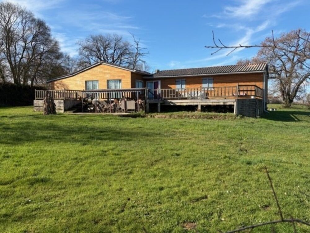 PLAISANCE(32) proche: au bout du chemin , SANS VOISIN, belle VUE, belle MAISON 174m2 économique, écologique, sur 15000m2 de terr
