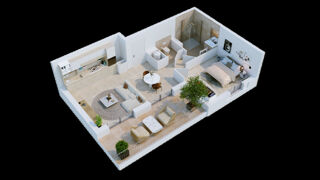  Appartement � vendre 2 pi�ces 46 m�