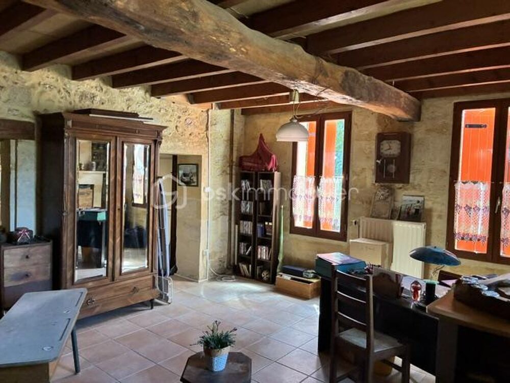 Belle maison du XIXe siècle rénovée 178m2 et 4783m2 de parc 190000€ St Pey de Castets