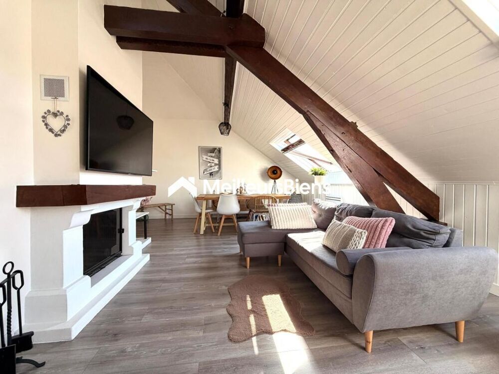 charmant T5 pièces à Belfort - 78 m² - 3 chambres - dernier étage