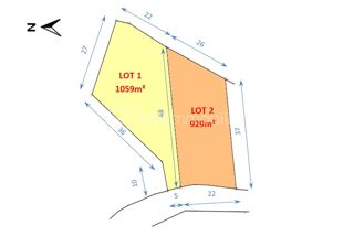  Terrain � vendre 1000 m�