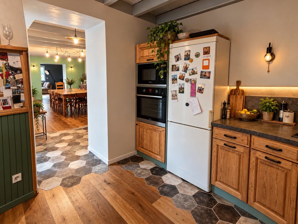 Vente Maison CHÂTONNAY – MAISON FAMILIALE 157 M² – 4 CHAMBRES – TERRASSE PLEIN SUD – TERRAIN 758 M² – GARAGE – VUE DÉGAGÉE Chatonnay