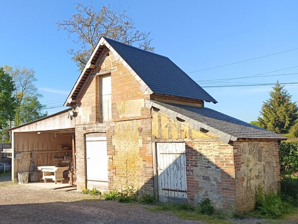 MAISON EN BRIQUES ROUGES ET COLOMBAGES - 4 CHAMBRES - JARDIN - DÉPENDANCE - LISIEUX SUD(14)