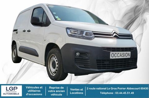 Berlingo 1&deg; Main 8.333HT 1.5 HDI Pack Club 2pl T&eacute;l/Clim/R&eacute;gul/Lim 2020 occasion 60430 Abbecourt