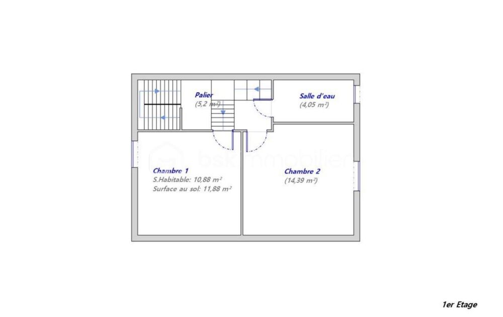Vente Maison Maison proche de la gare et de l'avenue Jean Jaurès – 4 chambres – DPE C – Beau potentiel Le mans