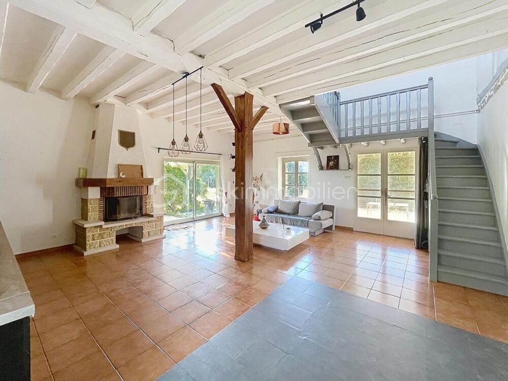 Vente Maison COUP DE CŒUR - MAGNIFIQUE LONGÈRE DU XIXème SIÈCLE DE 196 M² SUR UN PARC ARBORÉ DE 5 575 M² Saint hilaire les andresis