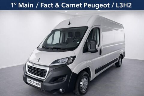 Peugeot Boxer 1&deg; Main / 2.2l B HDI 120cv Pack Asphalt 3 places L3H2 GPS/Ca 2022 occasion Abbecourt 60430