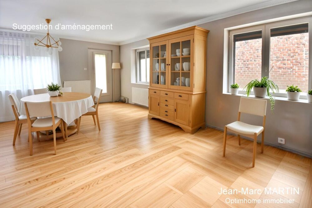 Vente Maison Maison familiale de 115 m² à Carnin : luminosité, 3 chambres et potentiel de valorisation Carnin