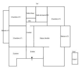  Appartement � vendre 5 pi�ces 122 m�