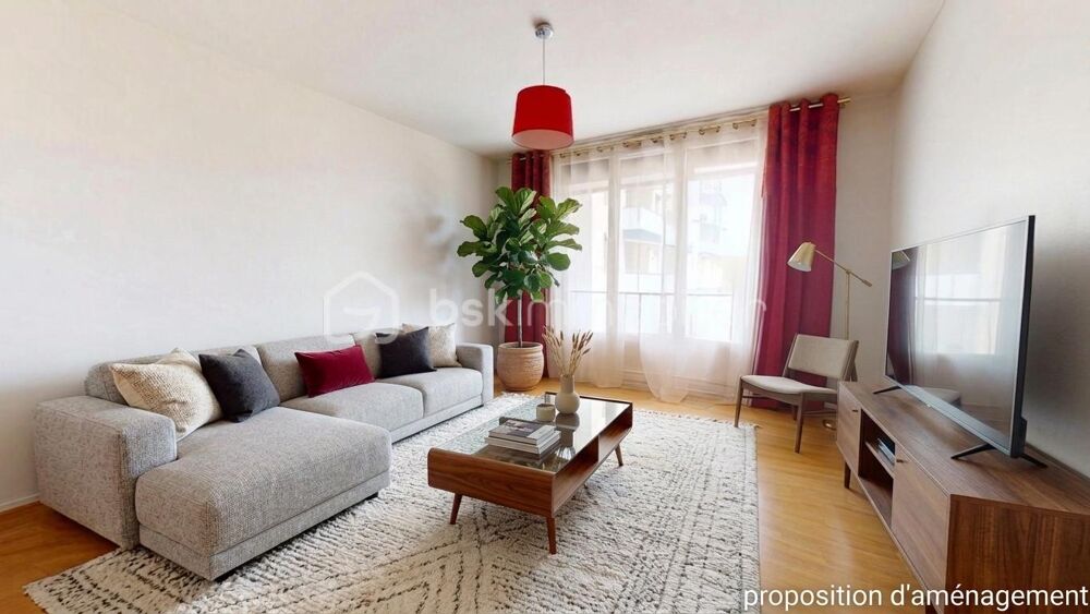 Appartement T3 - 55m² avec balcon, cave et place de parking privative