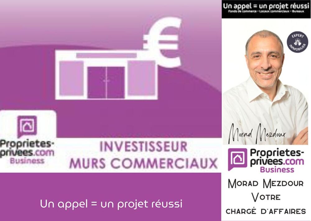   MURS COMMERCIAUX ROUBAIX - 252 M2 avec 7 places parking 