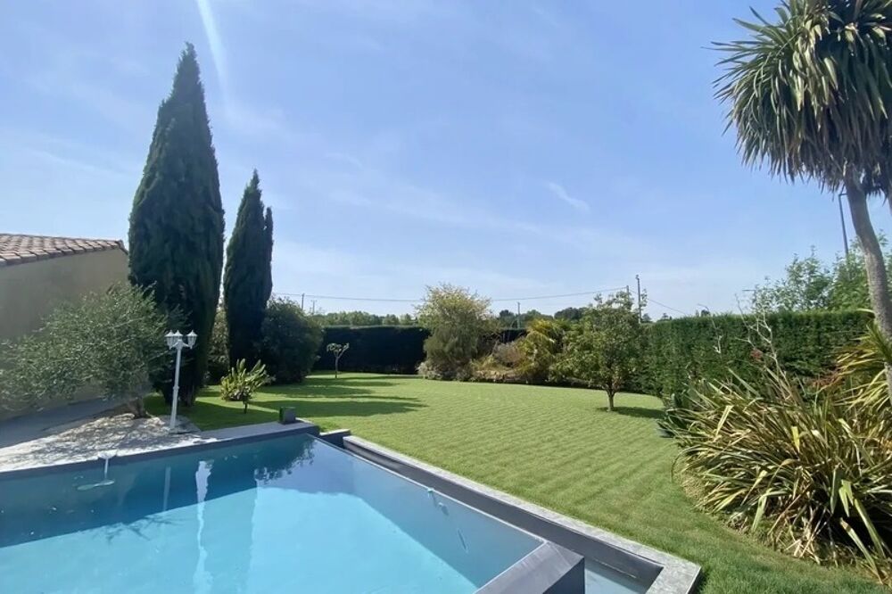 (31 790) - SAINT SAUVEUR - PLAIN PIED - 5 PIECES - TERRAIN 978 M2 - PISCINE - PISCINE A DEBORDEMENT - POMPE A CHALEUR - GARAGE