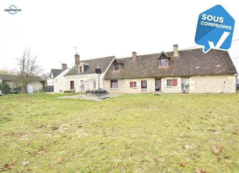 Dpt Loir et Cher (41), à vendre LE CONTROIS-EN-SOLOGNE maison P4 de 132 m² - Terrain de 1 500,00 m² 250000 Ouchamps (41120)