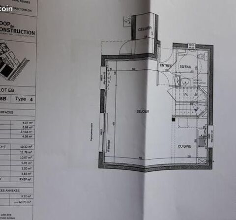  Maison � louer 4 pi�ces 85 m�