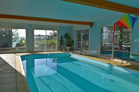   Maison familiale de plain-pied avec grande piscine int�rieure, aux portes de la Gacilly Maison - 6 pi�ce(s) - 122 m�