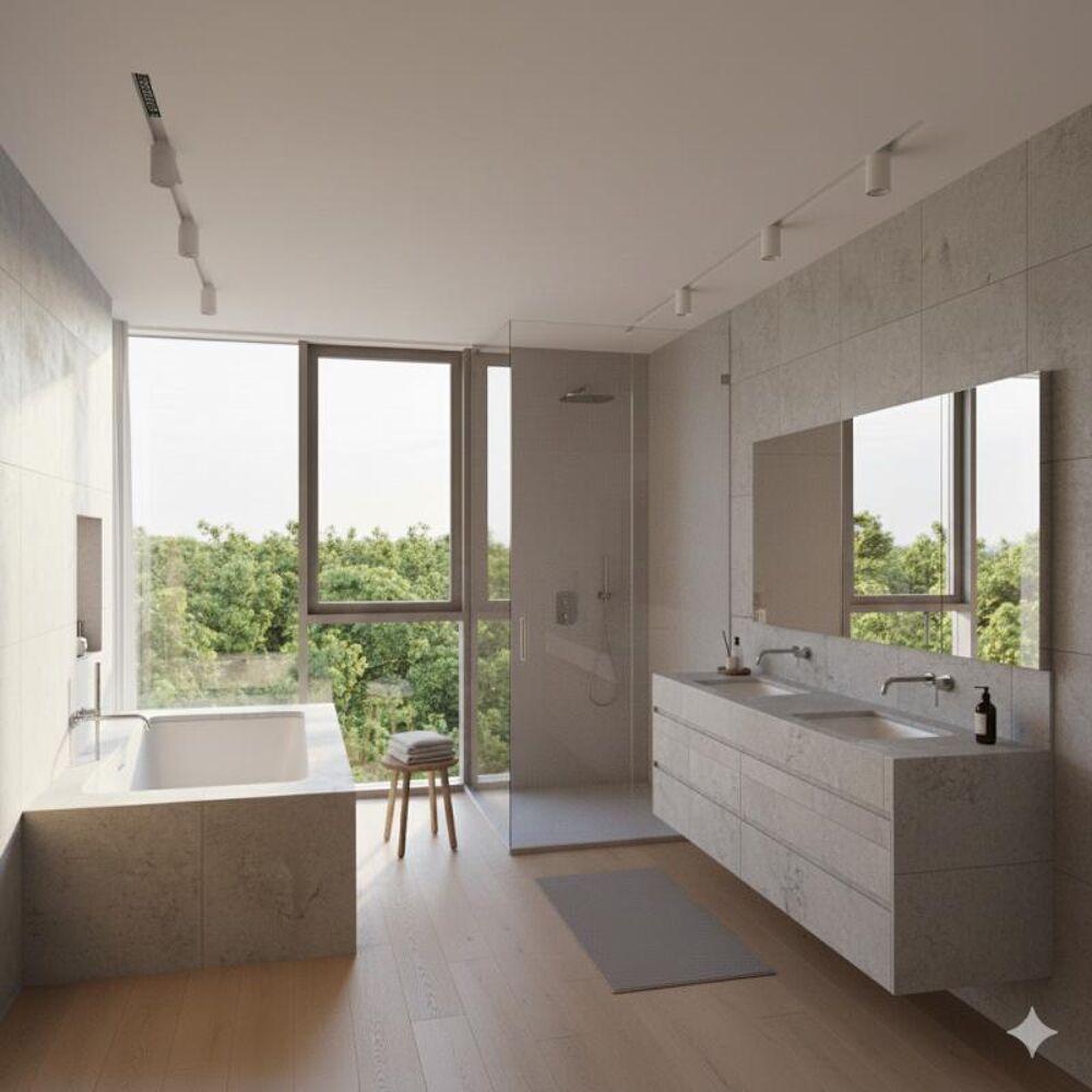 Superbe 3 pièces métro 15 à proximité immédiate  double balcon + parking