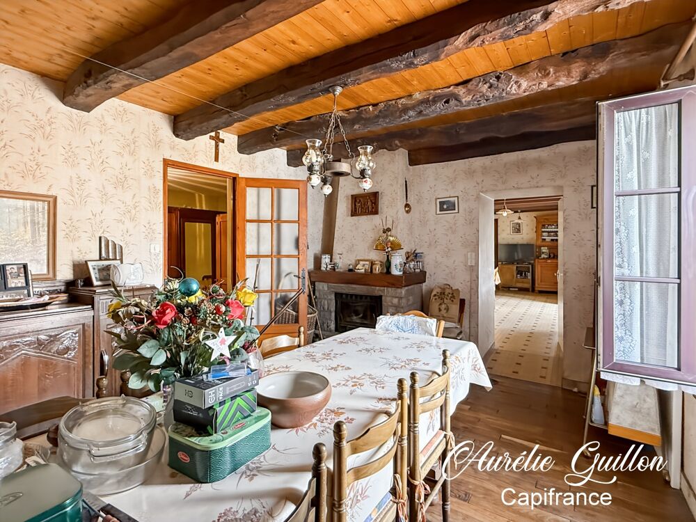 Vente Maison Le Roc-Saint-André – Maison en pierre 5 pièces 80 m2 avec beau potentiel Val d oust