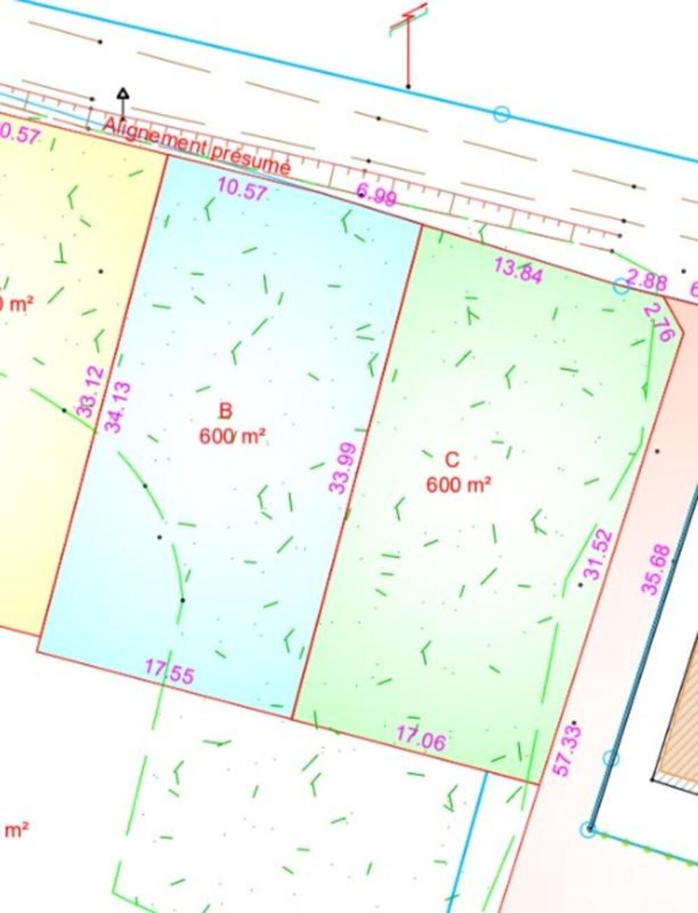 Vente Terrain En exclusivité, terrain à vendre de 600,00 m² Clerlande