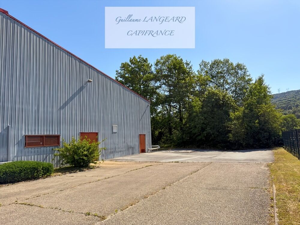   Bâtiment industriel 2 239 m² – Parcelle 9 687 m² – IZERNORE (01) Izernore