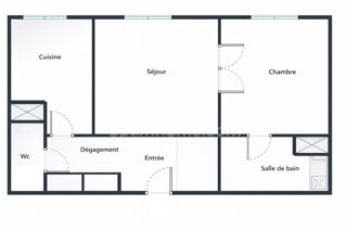  Appartement � vendre 2 pi�ces 44 m�