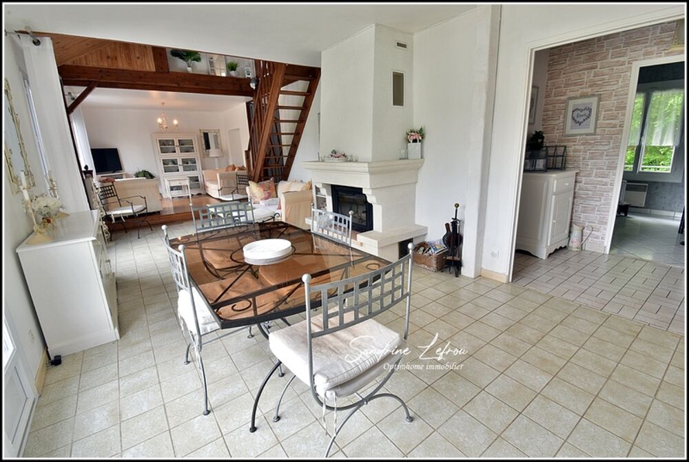 Maison sur sous-sol total - 6 pièces - 4 chambres - 100m2 habitables sur 1225m2 terrain - DPE D