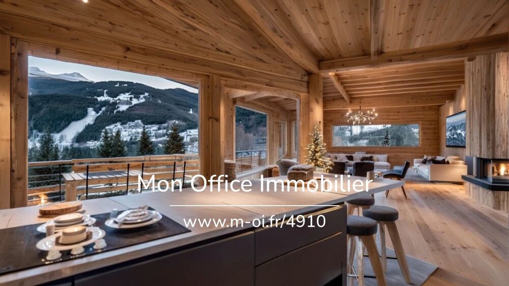 Référence : 6382-MBE - Chalet de Luxe à Serre Chevalier - 275m² - 5 Suites - Cinéma - Piscine
