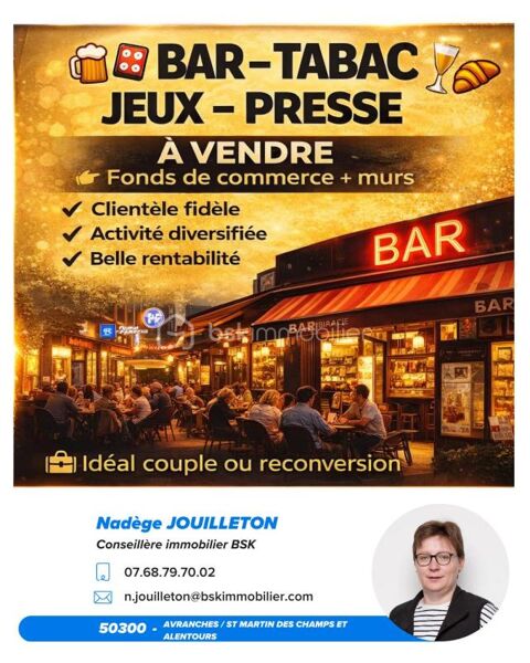 Fonds de commerce  Bar � Tabac � Presse / Restaurant 43000 50300 Avranches