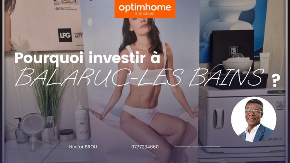   BALARUC-LES-BAINS à 15min de MONTPELLIER (34) - Fonds de commerce à vendre 