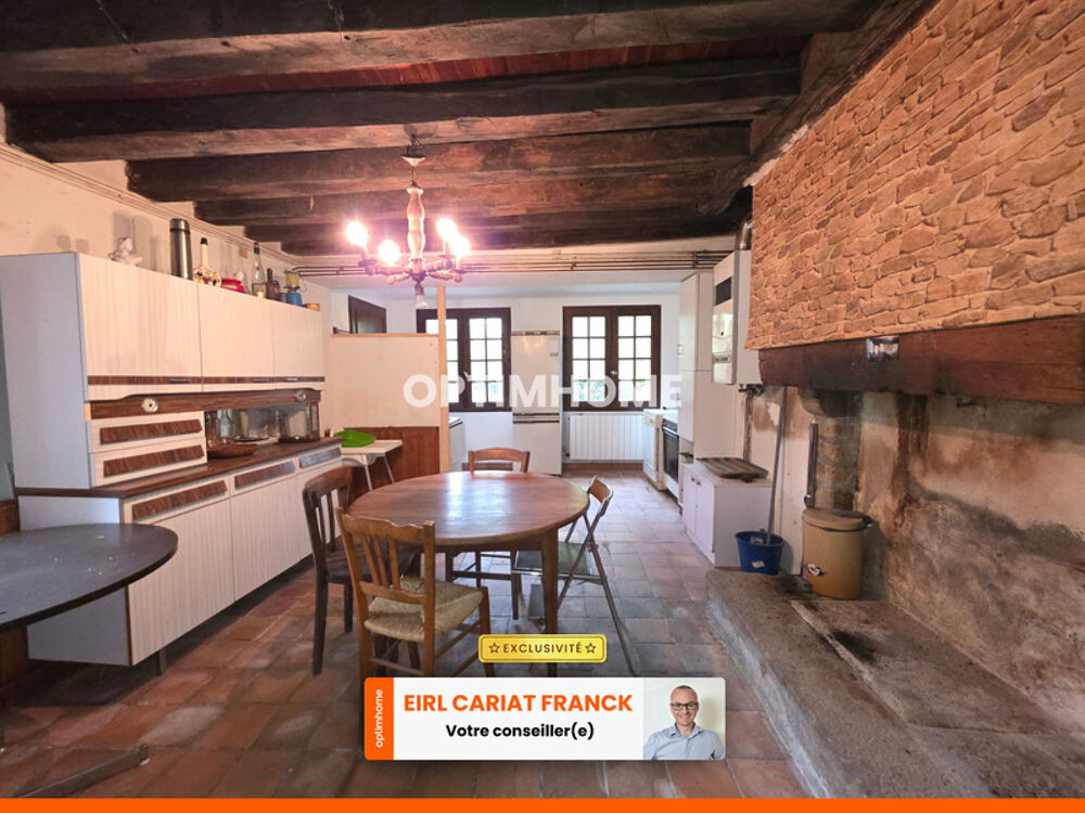 Vente Maison MAISON EN PIERRE DE 120 M2, L'ENSEMBLE SUR 1014 M² DE TERRAIN Saint priest la feuille