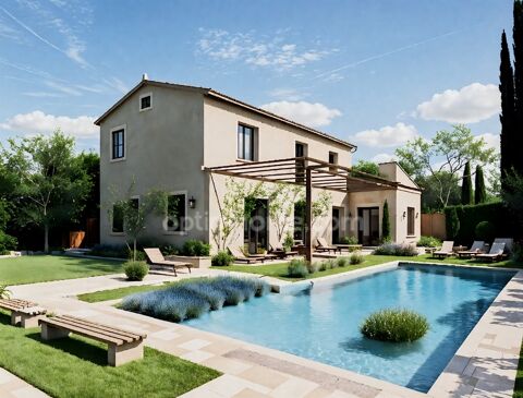 Charmante maison en pierre apparente, 4 suites, piscine, pool house, garage, au calme 1300000 Paradou (13520)