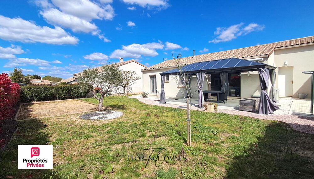 Maison plain-pied 98m2 - 2 chambres + bureau - jardin - Garage - aucun travaux - DPE A
