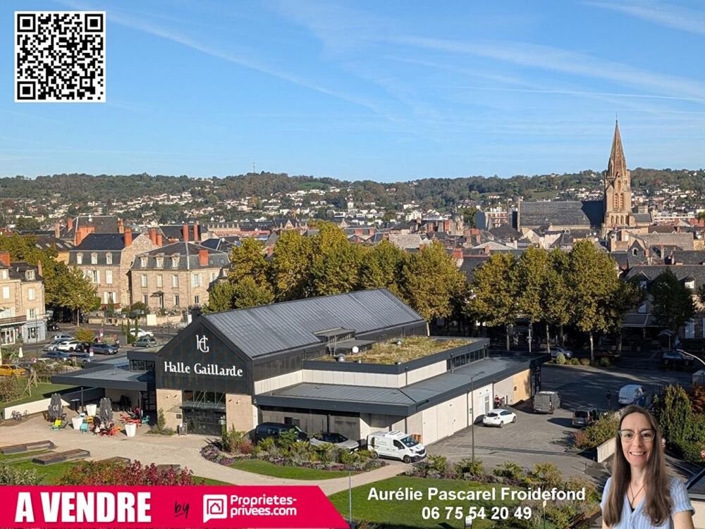 Apt T5 de standing - Dernier étage avec ascenseur - Brive hyper centre avec vue dégagée - 359 000 Euros