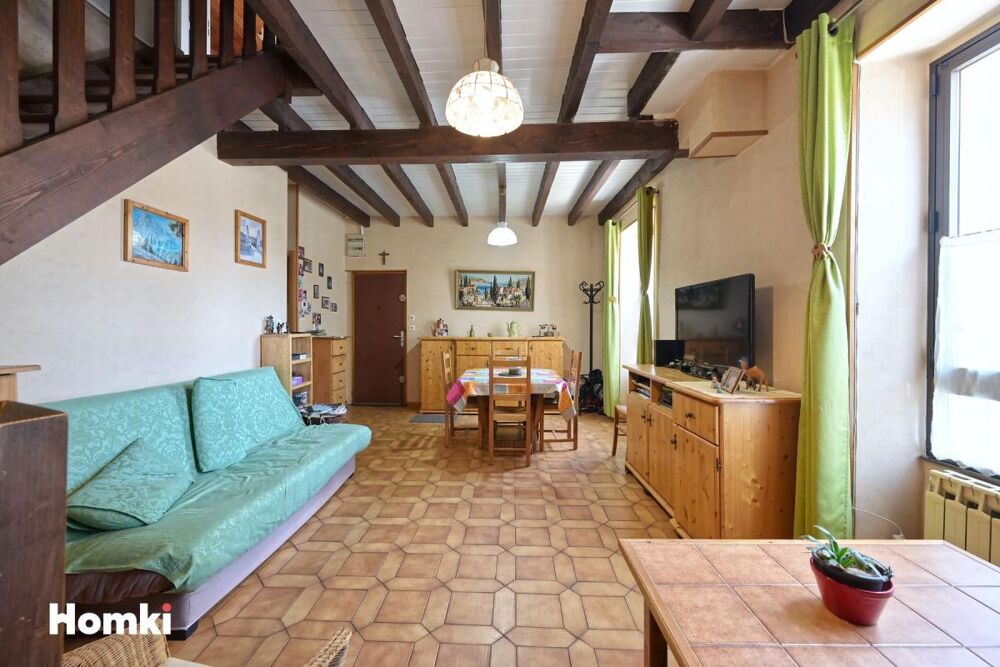 Vente Maison Maison de villesur 3 niveaux composée d'un T2 et d'un duplex T5 + cour, jardin, garage double avec fort potentiel – Échirolles s Echirolles