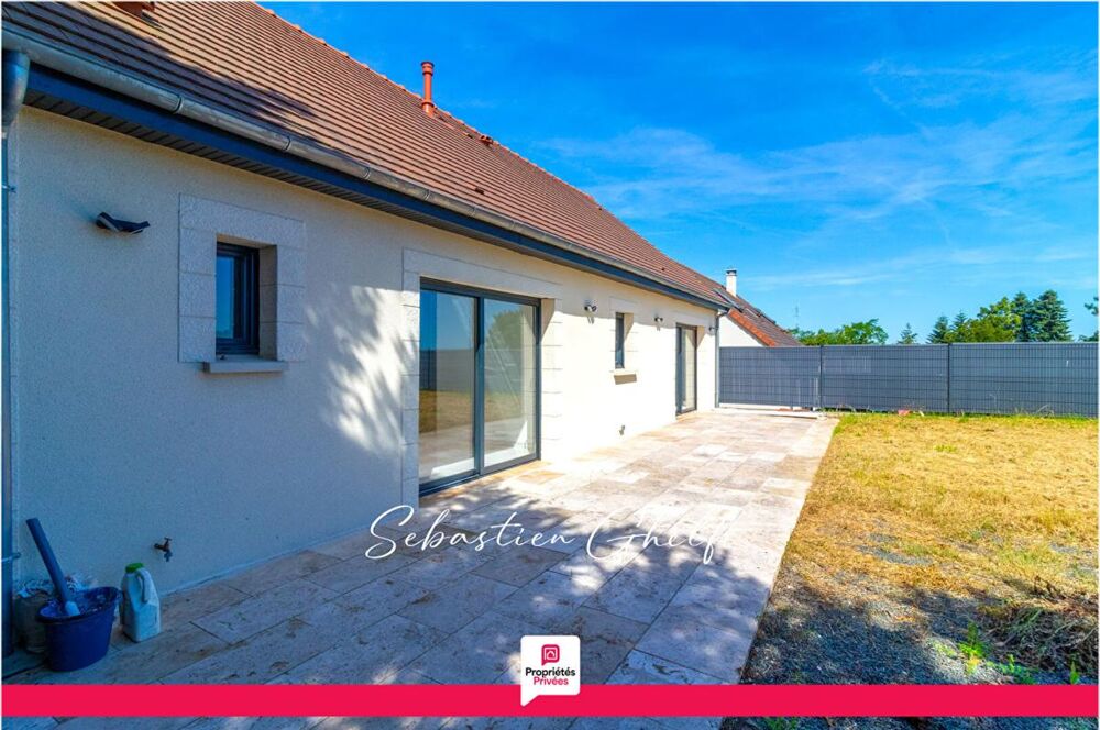 proche de BLOIS maison de plain-pied avec 2 chambres-2 terrasses-jardin